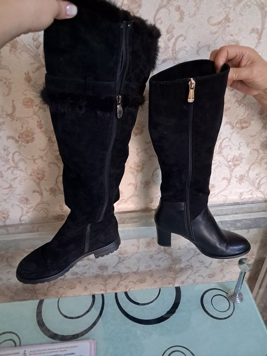 Женские сапоги 1+1