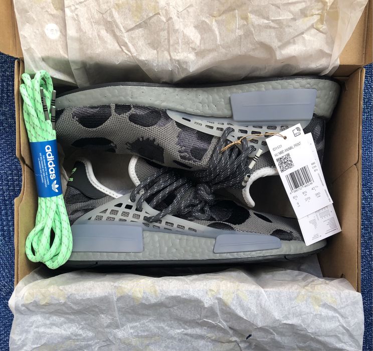 Adidas NMD Hu Pharrell Williams Animal Print ОРИГИНАЛНИ - 43/27,5см