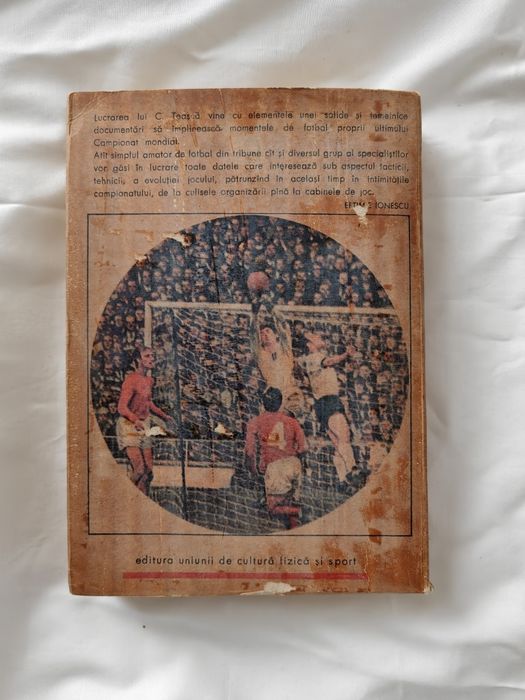 Carte veche rară fotbal