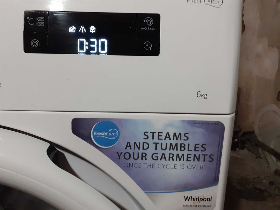 SLIM-WHIRLPOOL- 6 kg,1200 rotatii