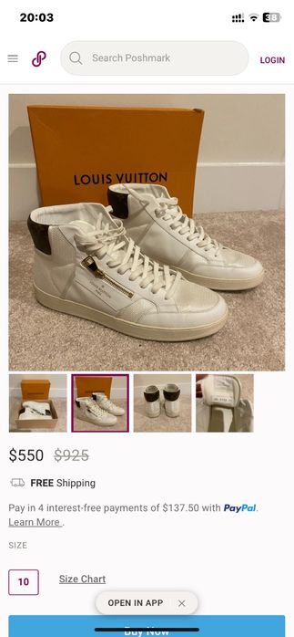 Кроссовки Louis Vuitton ОРИГИНАЛ