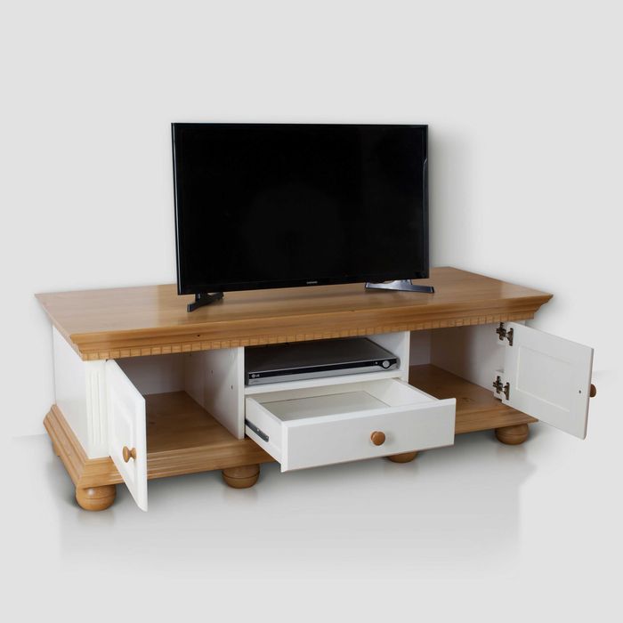 Comoda TV Romantica 3, lemn masiv