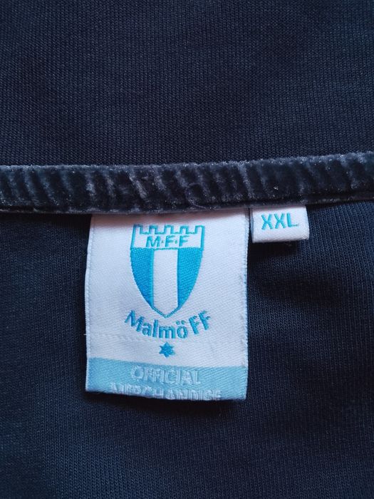 Bluza trening fotbal Vintage Malmo FF marime XXL