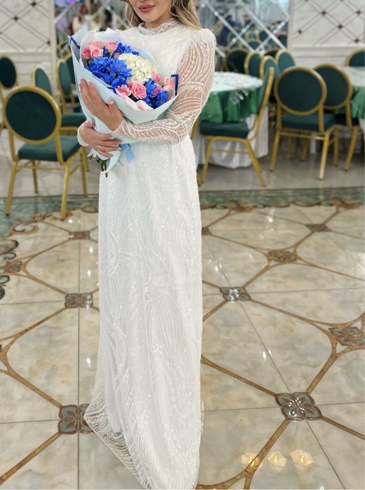 Белое платье невесты