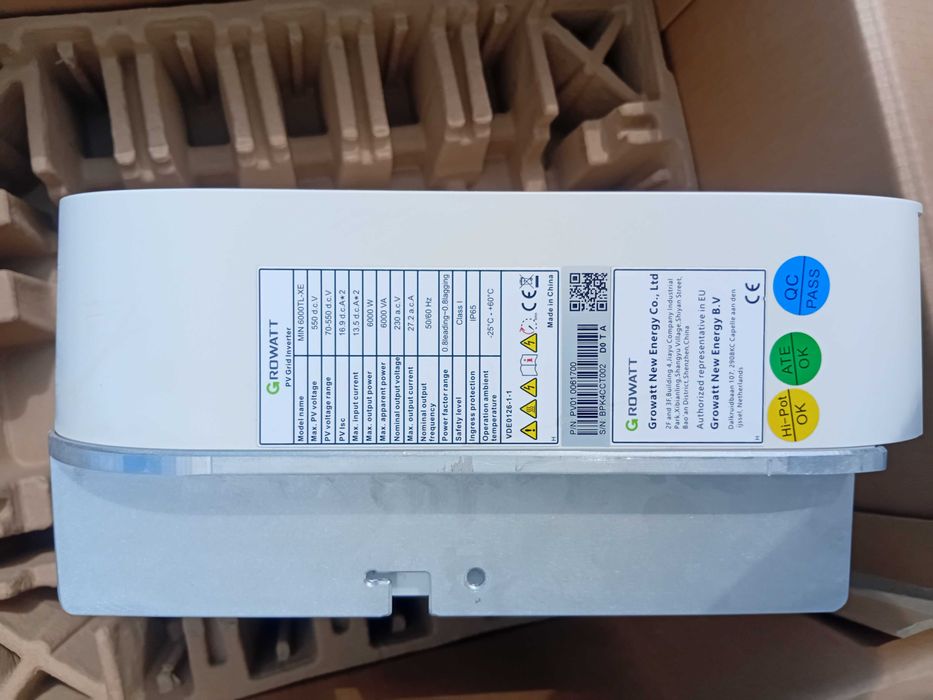 Invertor OnGrid Growatt MIN6000TL-XE Monofazat