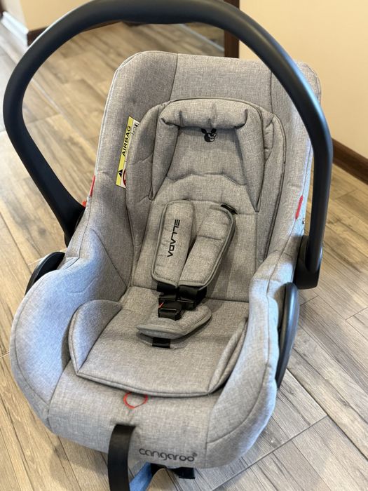 Детска количка Cangaroo Ellada 3в1 сив