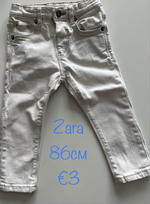 Детски дънки 0-5г - Zara, H&M