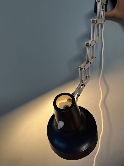 Стенна ножична лампа / ANVIA / 60-те