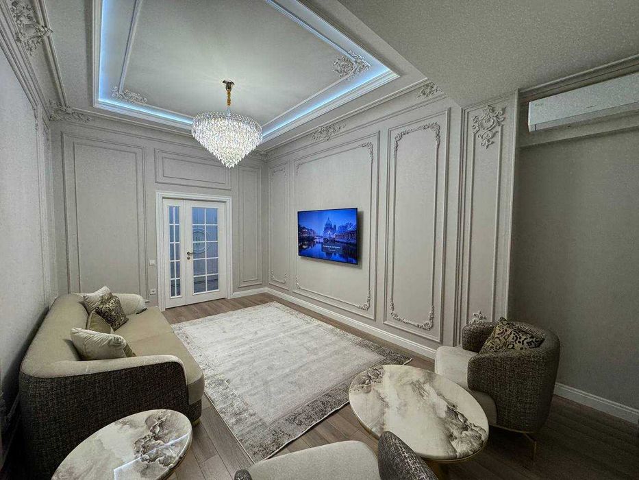 ЖК New Life Махтумкули дорогой ремонт 76 кв.м 2х ком