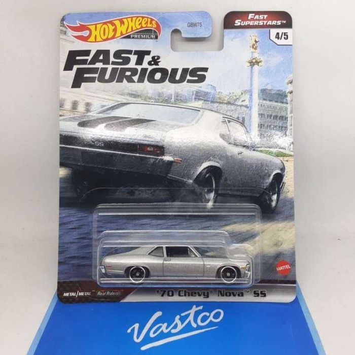 Hot wheels premium 70 Chevy Nova SS
