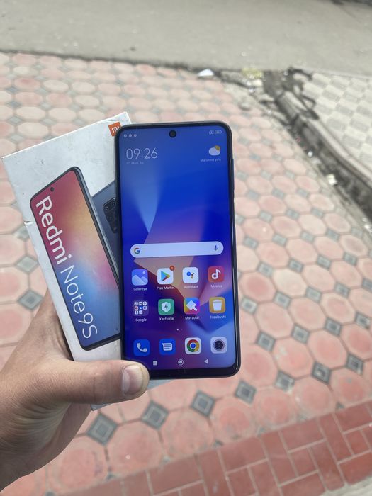 Redmi not 9s 6/128gb ideyal aybi yoq toza telfon