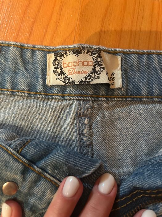 Pantaloni scurți de blug Boohoo mărimea S