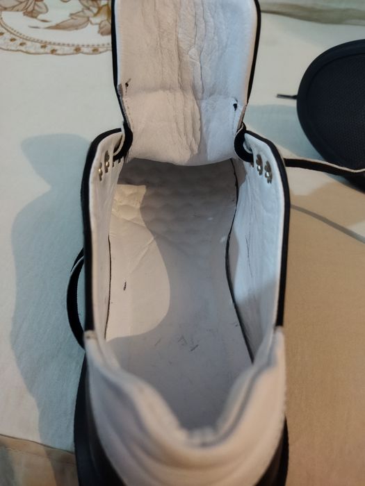 Кожа женские ботинки