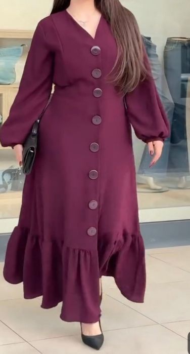 Платье-халат новое  на пуговицах 48-50 размер