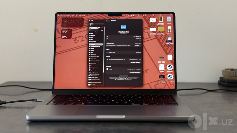 Macbook pro M1 pro 16/512