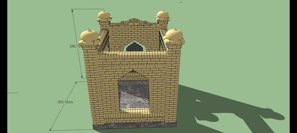 Мазары, памятники