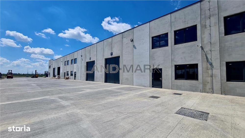 Hala industriala Timisoara,1100 mp,E xterior NORD