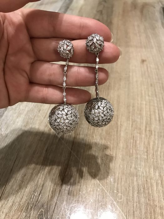Серьги для вечернего наряда на новый год!