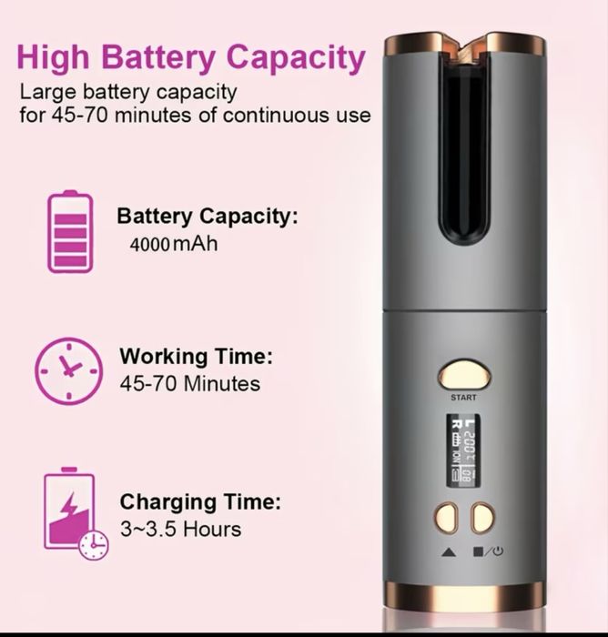 Автоматична маша за къдрене, удобна и стилна