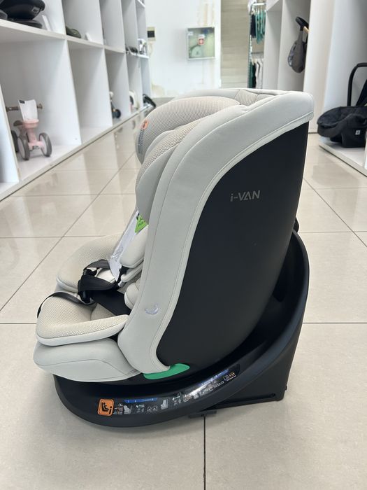 НОВ МОДЕЛ i-Van i-size 40-150см ISOFIX 360” SPS Дишаща тапицерия