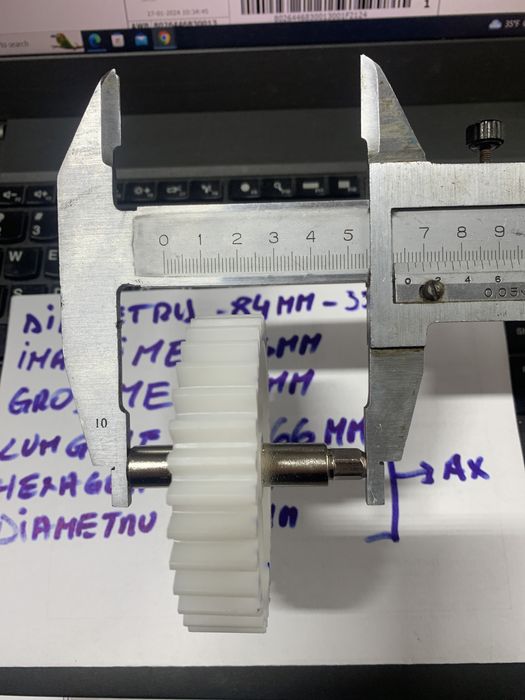 Pinion roata dintata masina tocat diverse dimensiuni originale noi