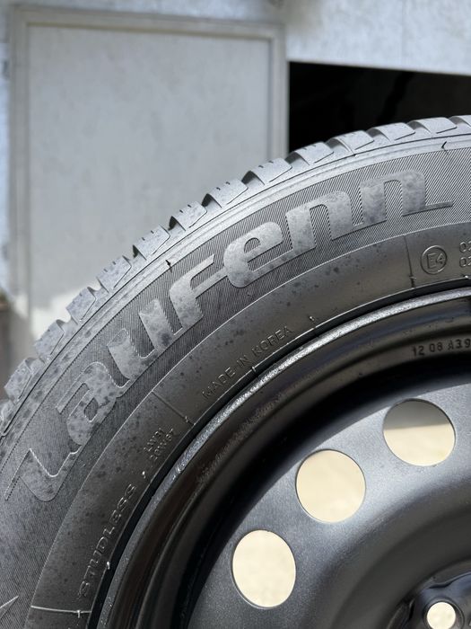 Jante Cu Anvelope Logan 185/65R15 Laufenn  Made In Korea DOT 2024