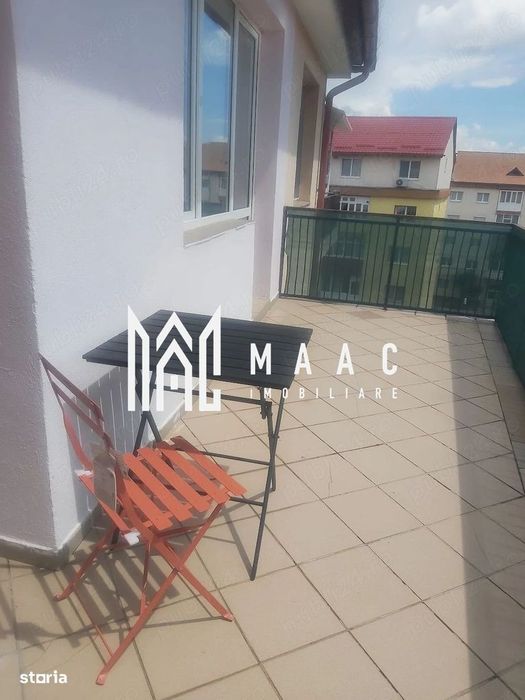 Apartament 2 camere decomandat | Ștrand, Sibiu | 57 mp, terasă — fotografia 1