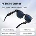 VAND Ochelari inteligenți AI Cameră HD cu asistent ChatGPT Traducere în timp real – Mărime unică