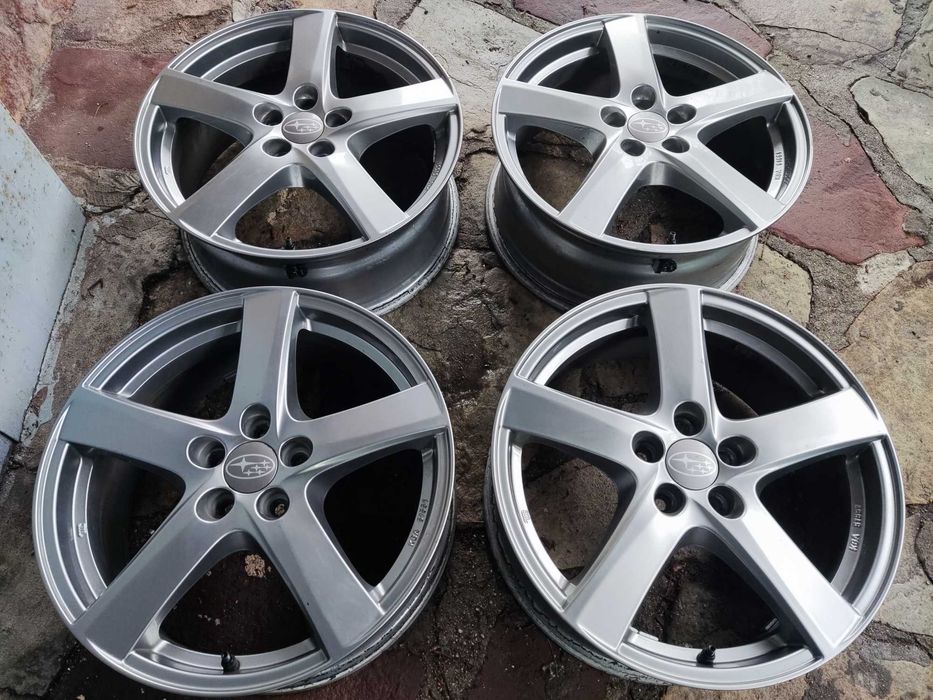 Subaru 5x100 17 цола лети джанти Alutec за Субару 5х100
