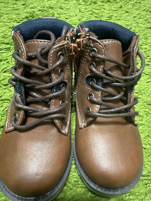 Кафяви детски боти - 23 номер