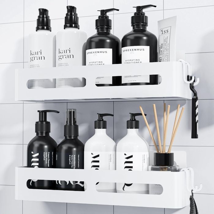 Raft de dus fara găurire Alb