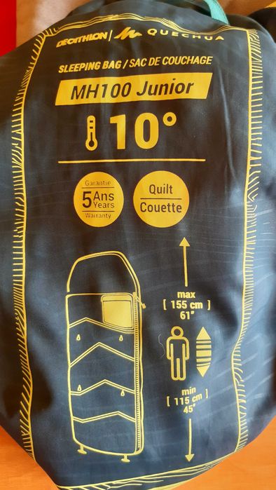 Vând sac dormit albastru copii