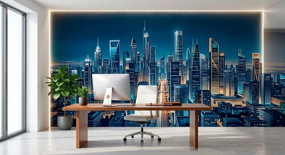 широкоформатные UV фотообои без стыка (до 5 метров)