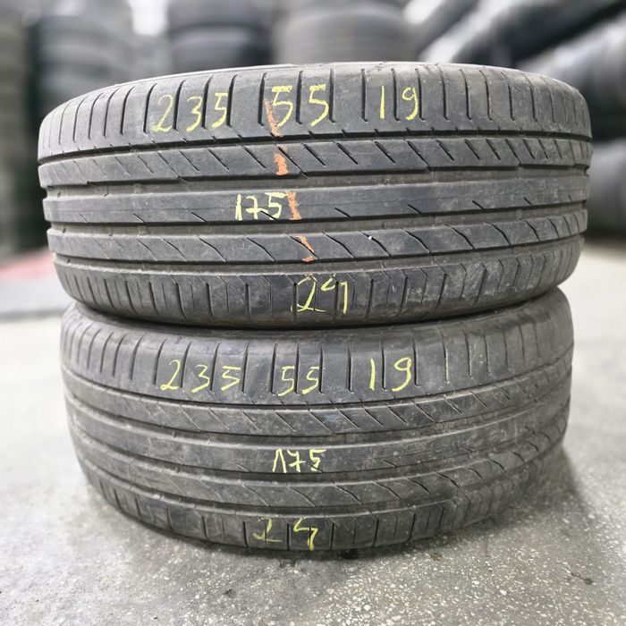 2x 235/55/19 VARA CONTINENTAL 2024 Stare excelenta