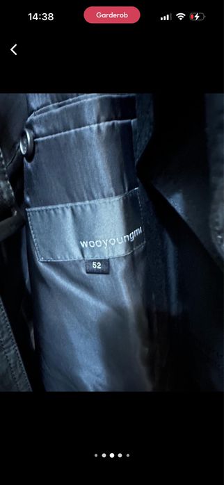 Wooyoungmi тренч-плащ