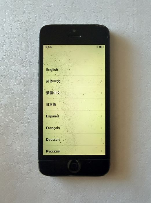 iPhone 5 Space grey