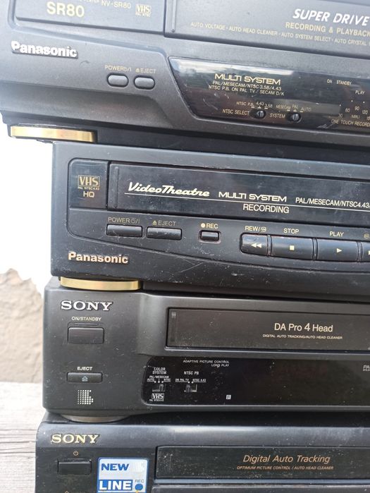 Видеомагнитофоны на запчасти