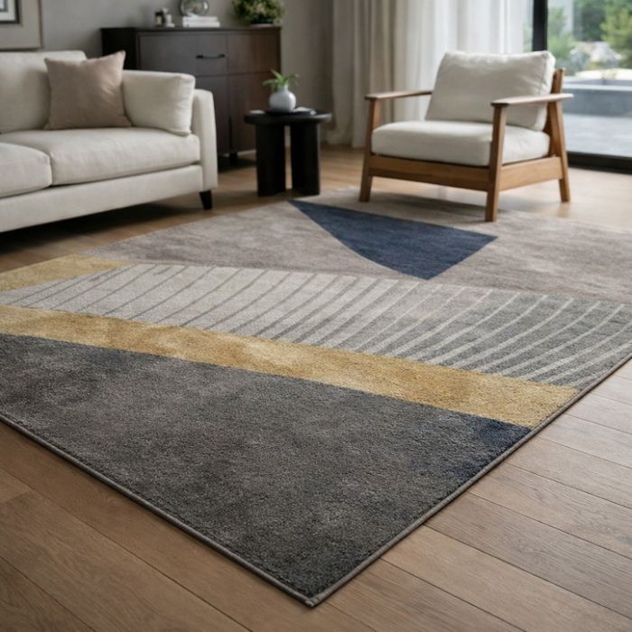 Висококачествени модерни килими за хол  с 3D ефект, Противоплъзгащи