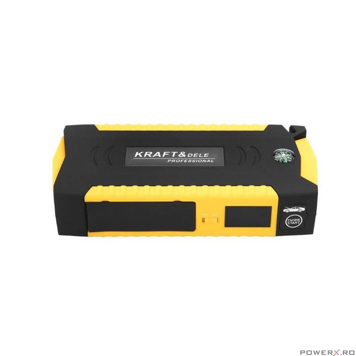 Starter auto multifunctional, lanterna, 16800mAh, curent pornire 300A,