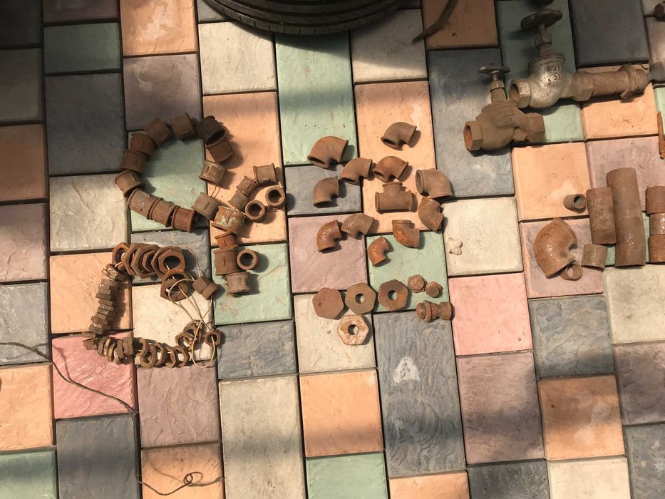 Фитинги  и муфты -металлические, советские.