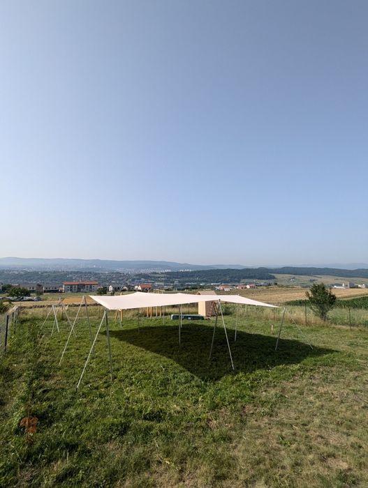 Cort African 78mp de inchiriat pentru garden party, nunta, botez, etc