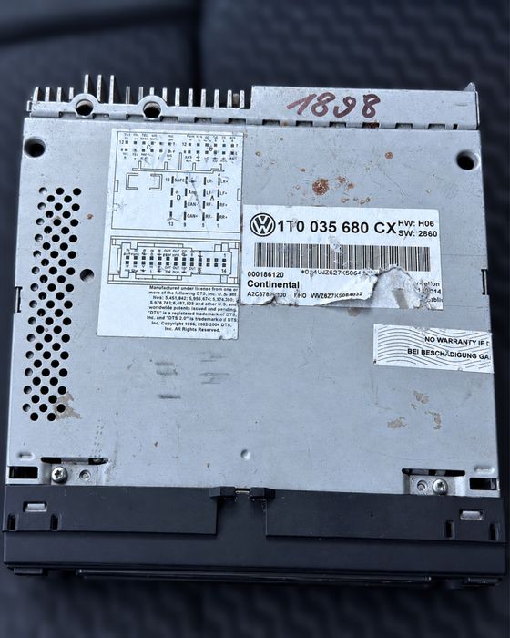 Rns 510 Navigatie Oem VW Volkswagen Seat Skoda Passat B6 b7 cc jetta Golf 5 6 1T0 035 680 CX