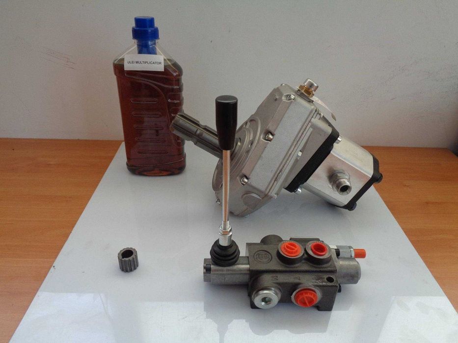 Multiplicator pompa hidraulica cardan despicator spargator kit complet