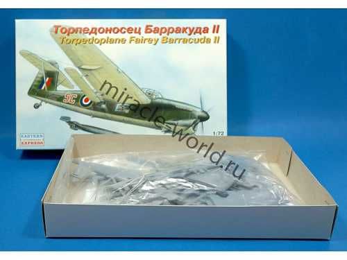 Сборная модель самолета Фэйри Барракуда﻿ (ВЭ, 1/72).