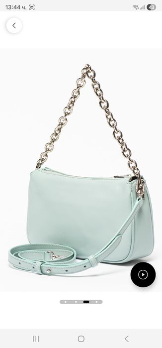 Кожена дамска чанта "Furla"