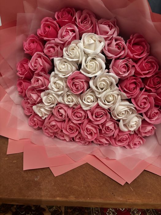 Дайын Мыльные розы с буквой А