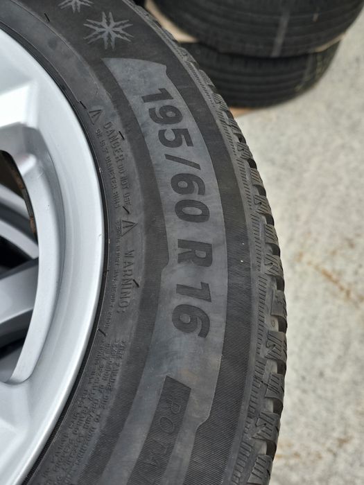 4 Броя 195/60/16 Michelin 2x7mm 2x6mm