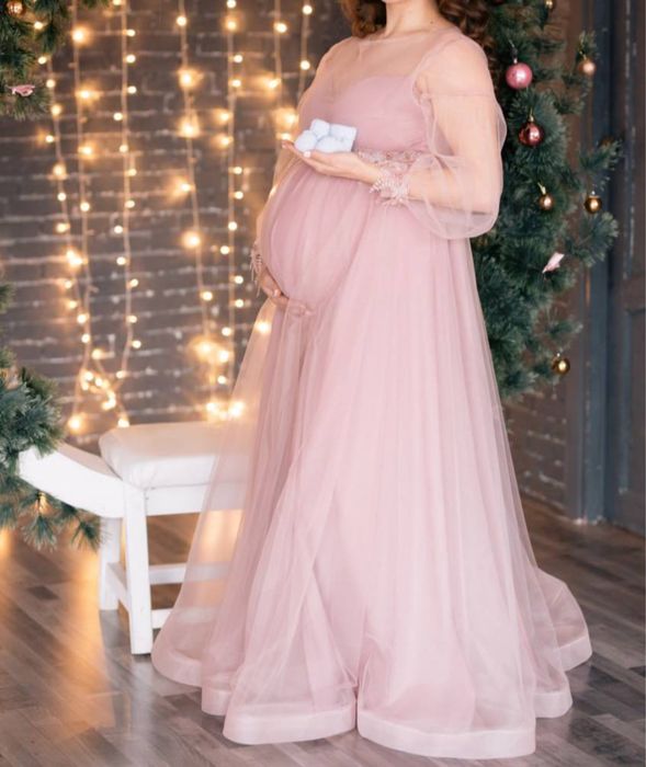 Вечернее платье для беременных