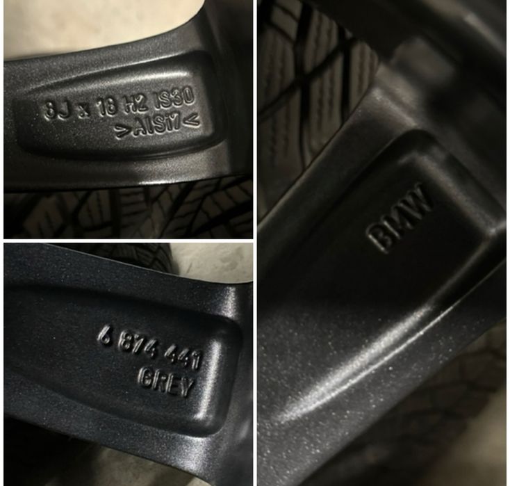 Jante BMW seria 5 roti bmw cauciucuri 245 45 R18 Goodyear noi an 2023