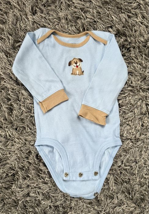 Lot 6 bodyuri cu maneca lunga 6 luni